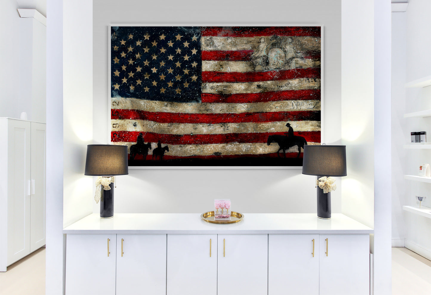 American Flag by Artist Brian Liebenthal