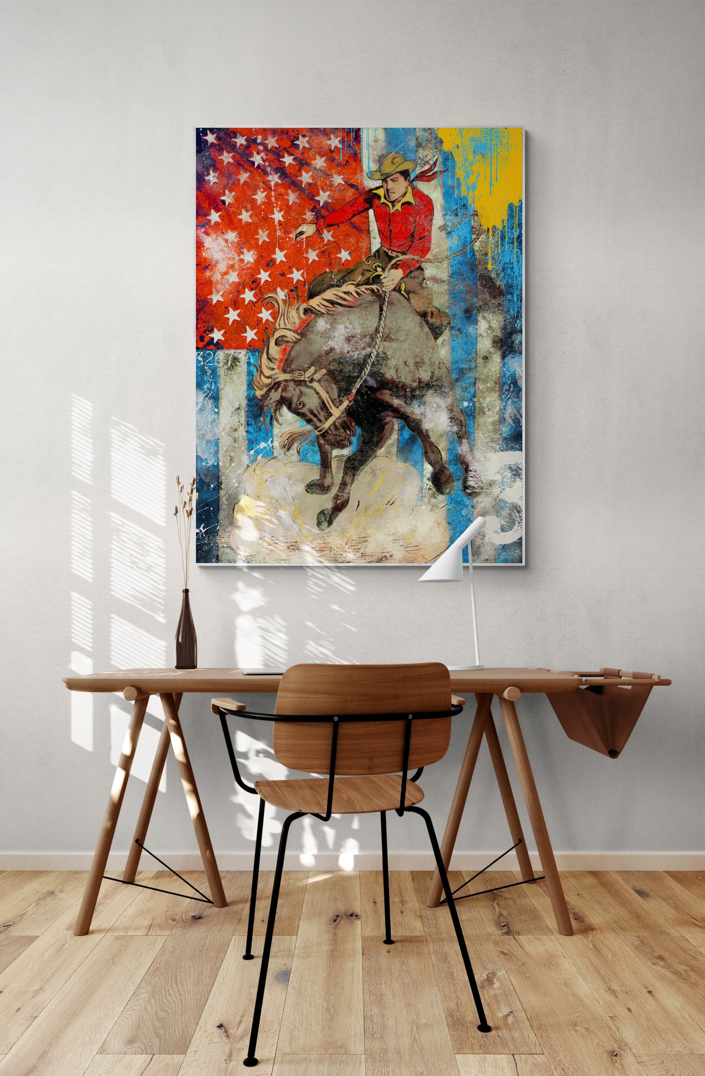 The Greatest Rodeo painting by Brain Liebenthal